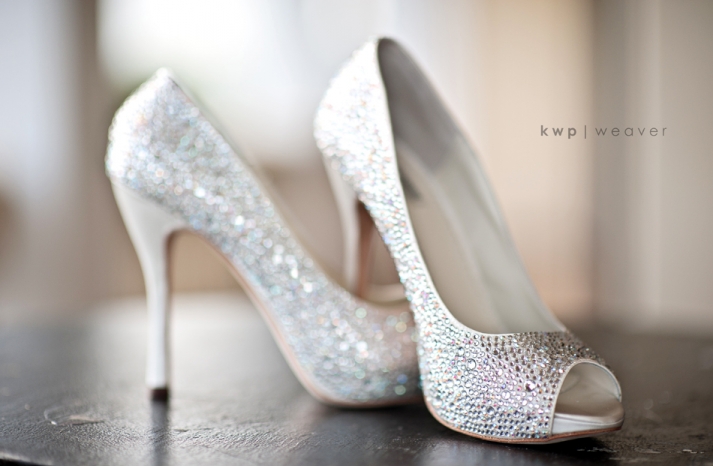sparkle bridal shoes